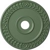 Ekena Millwork Wreath Ceiling Medallion (Fits Canopies up to 6"), 21 1/8"OD x 3 5/8"ID x 7/8"P CM21WRAGF